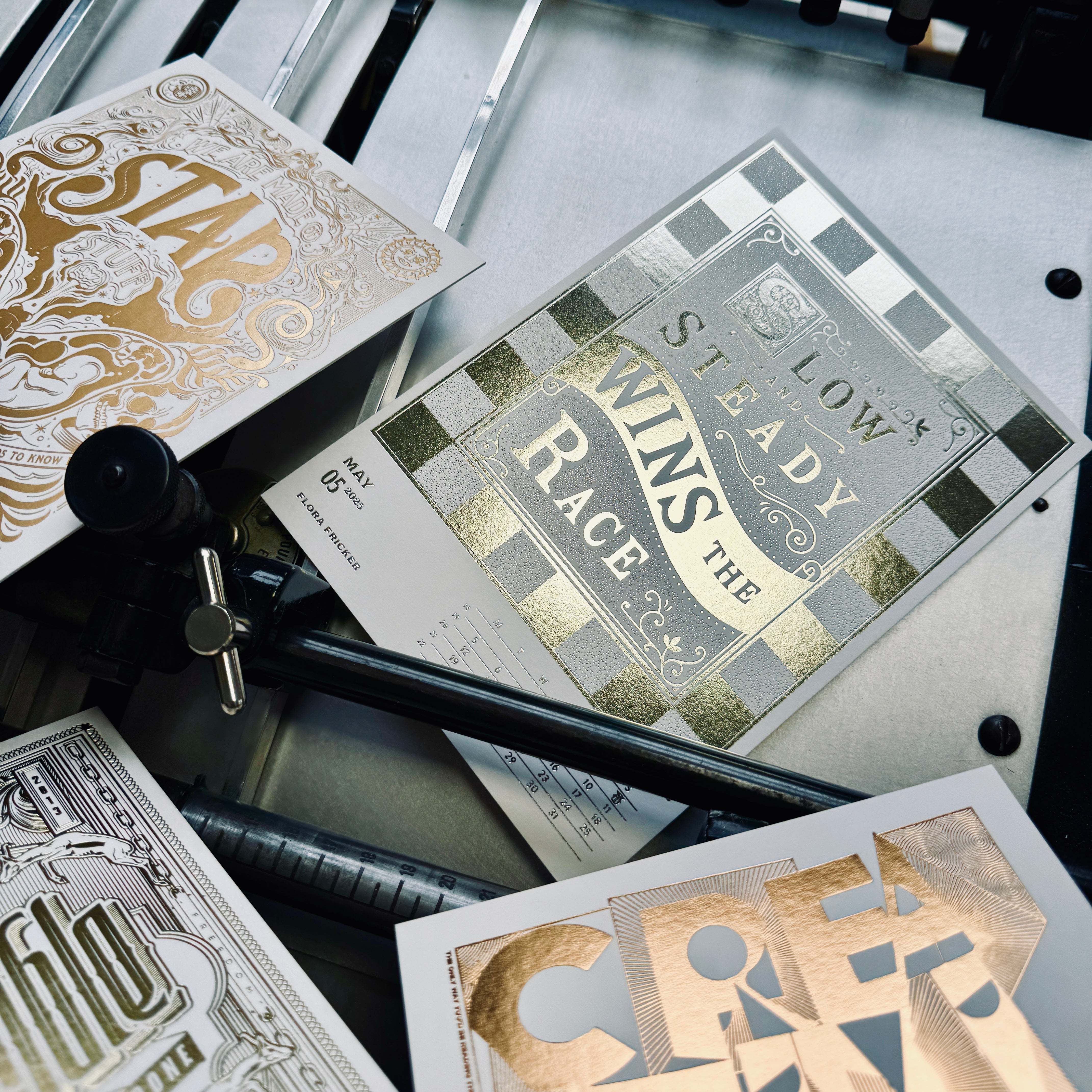 2025 LETTERPRESS CALENDAR - LIGHT edition 2025 LETTERPRESS CALENDAR - LIGHT edition