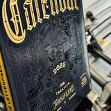2025 LETTERPRESS CALENDAR - DEEP DARK COLLECTOR edition