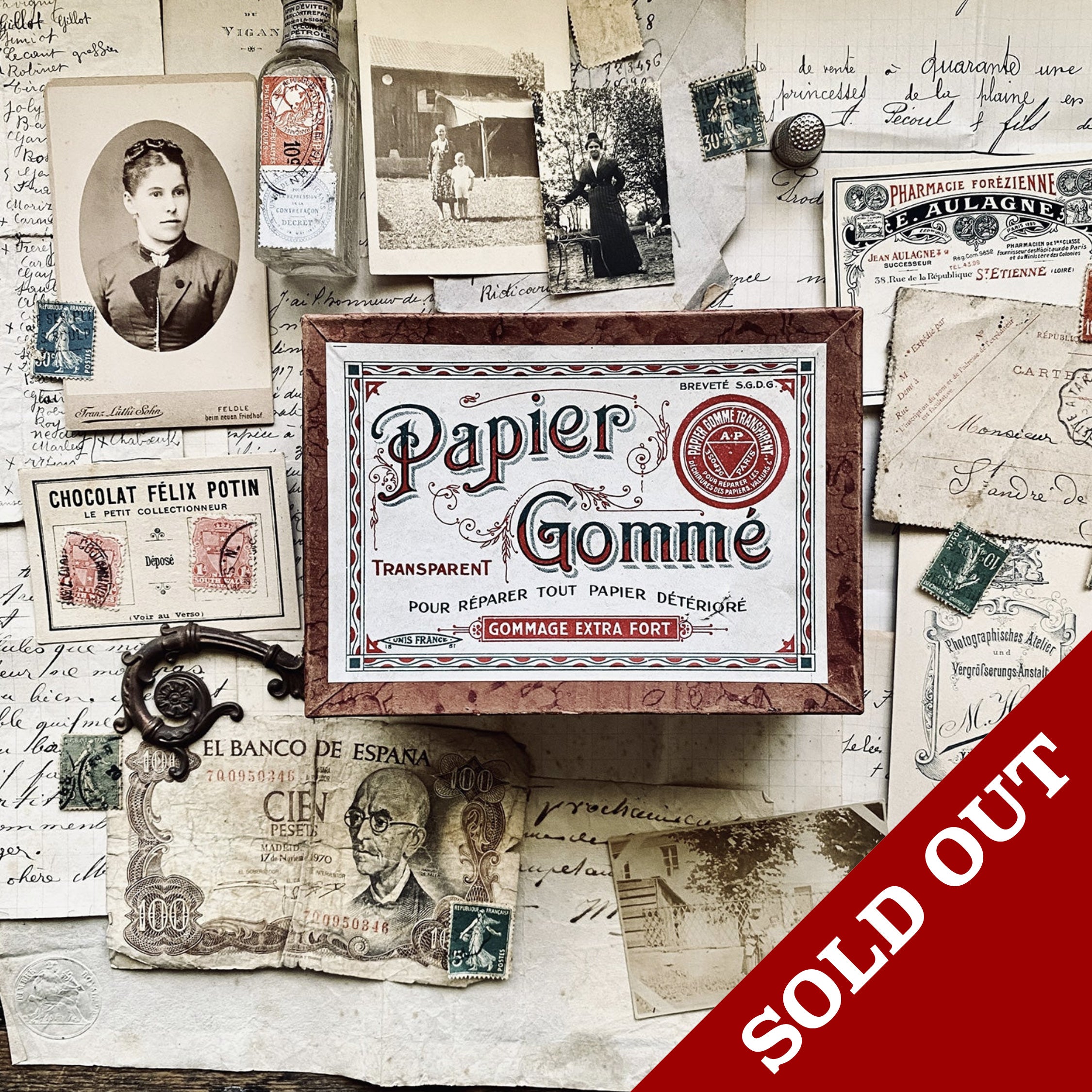 MEMORY BOX - Serie 9 - PAPIER GOMME - MEDIUM MEMORY BOX - Serie 9 - PAPIER GOMME - MEDIUM