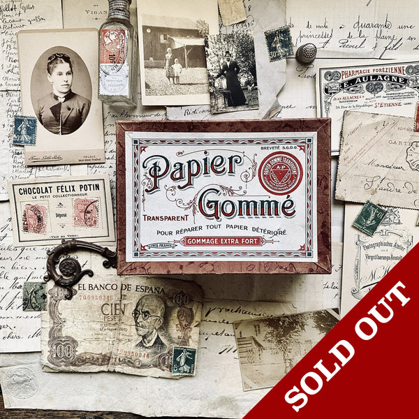 MEMORY BOX - Serie 9 - PAPIER GOMME - MEDIUM