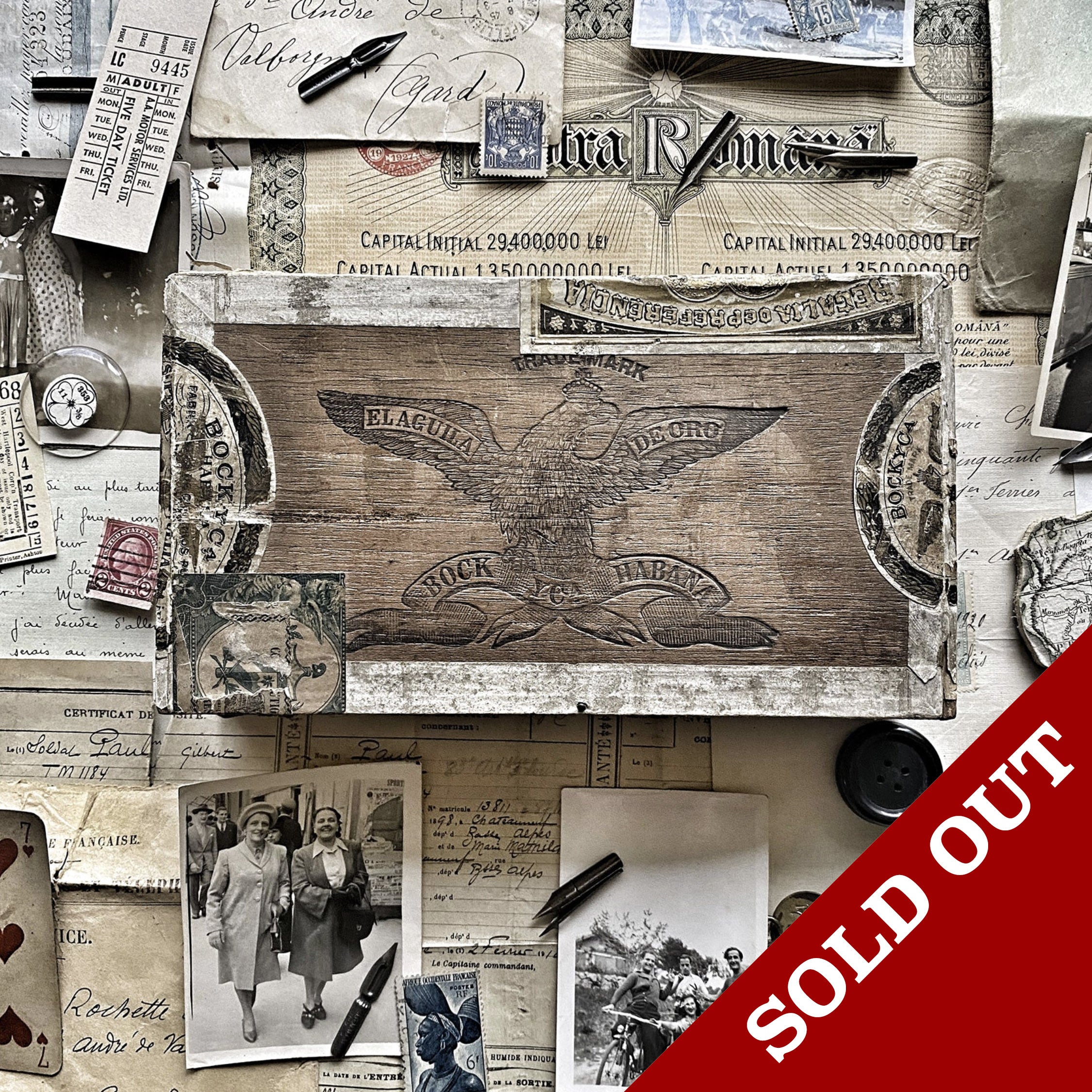 MEMORY BOX - Serie 8 - BOCK Y CA - LARGE MEMORY BOX - Serie 8 - BOCK Y CA - LARGE