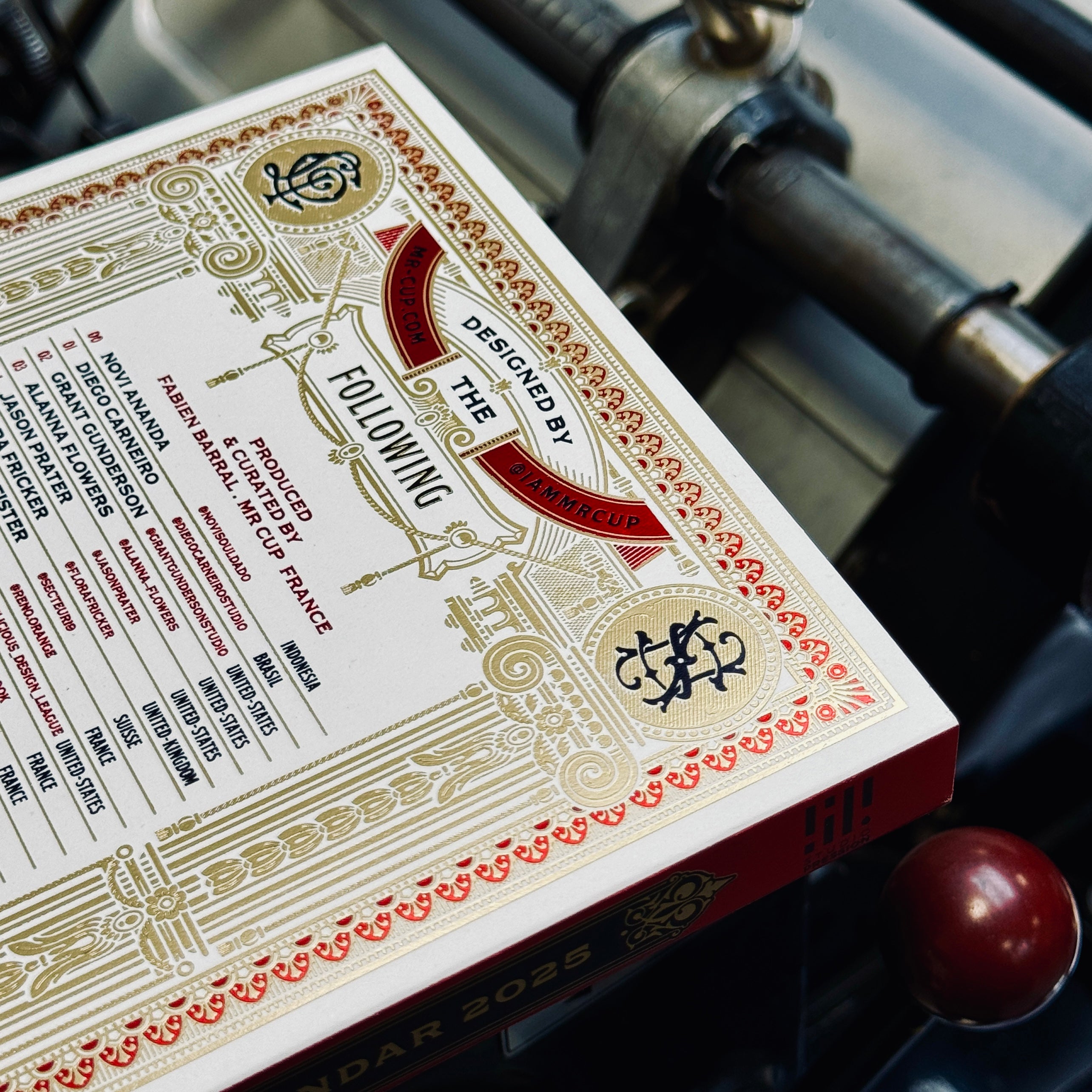 2025 LETTERPRESS CALENDAR - LIGHT edition 2025 LETTERPRESS CALENDAR - LIGHT edition