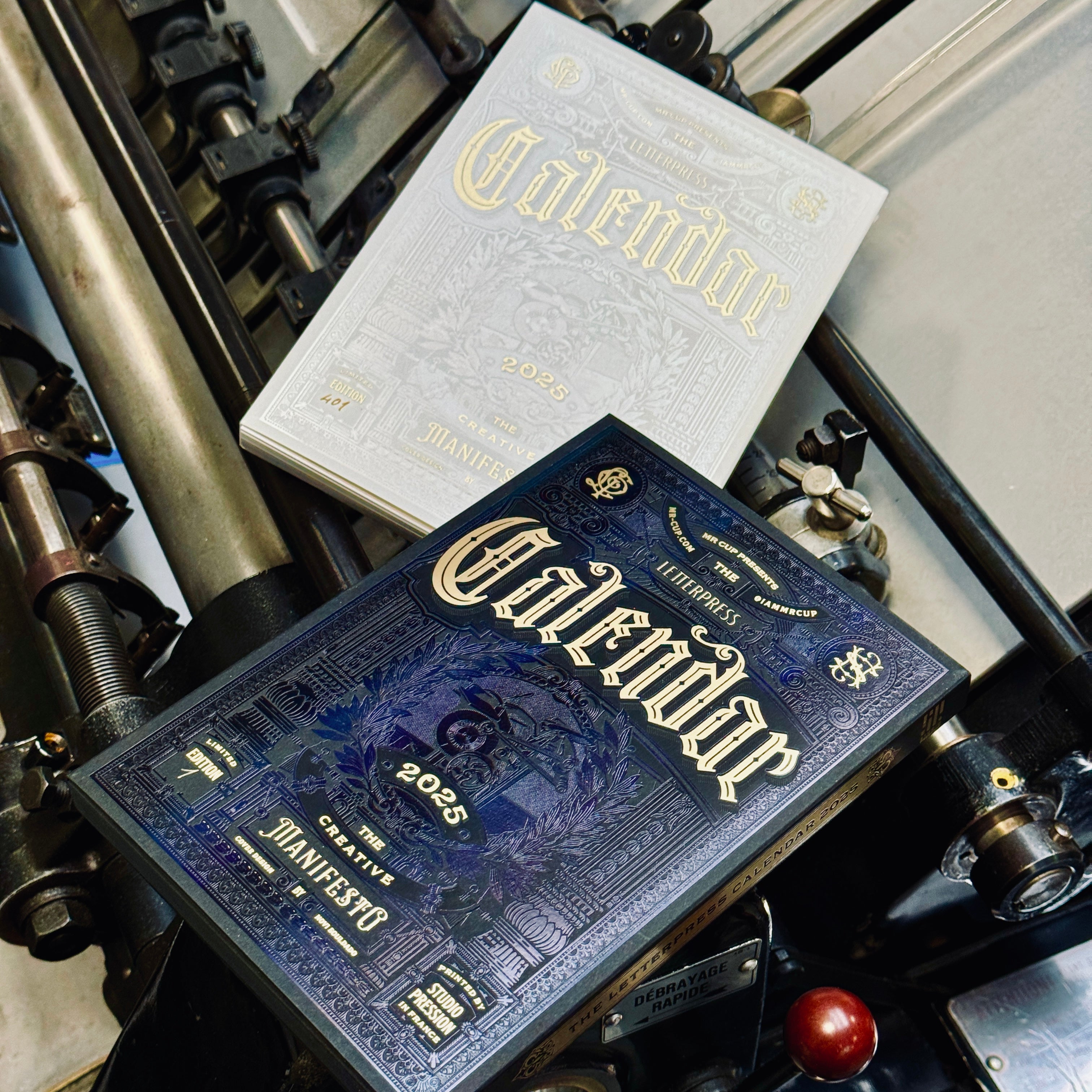 2025 LETTERPRESS CALENDAR - 4 EDITIONS 2025 LETTERPRESS CALENDAR - 4 EDITIONS