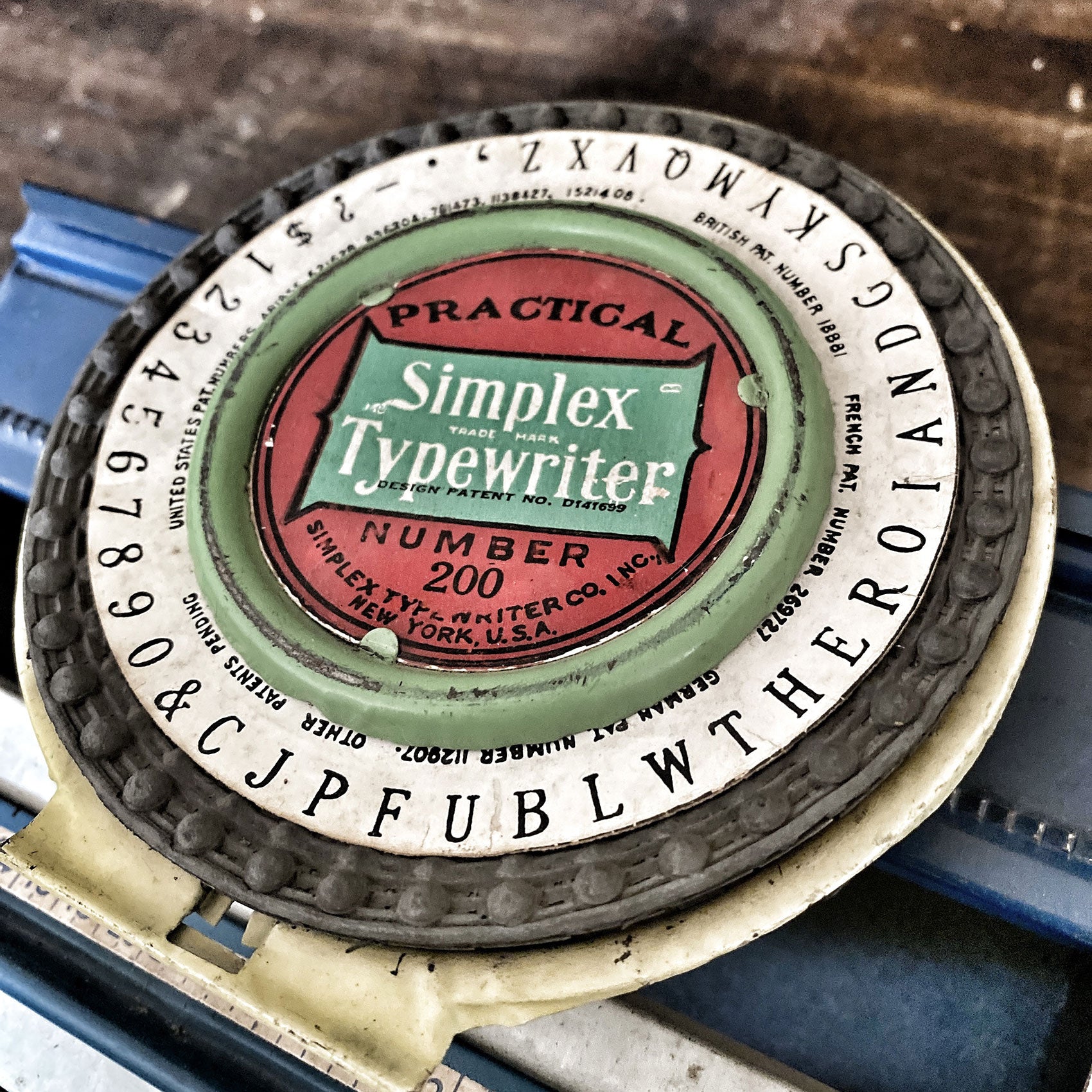 Simplex Typewritter machine - 01 Simplex Typewritter machine - 01