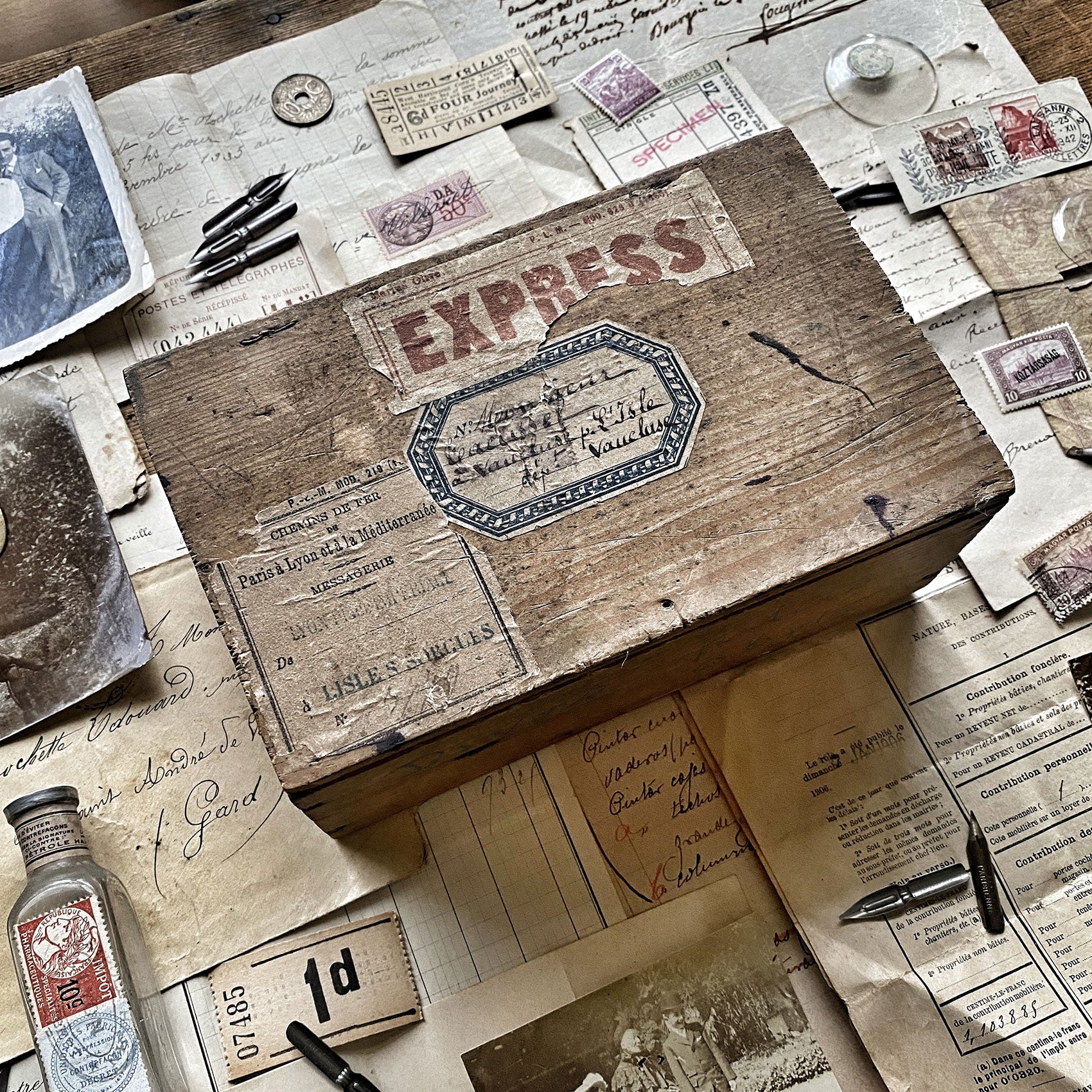 MEMORY BOX - Serie 8 - EXPRESS WOOD BOX - MEDIUM MEMORY BOX - Serie 8 - EXPRESS WOOD BOX - MEDIUM