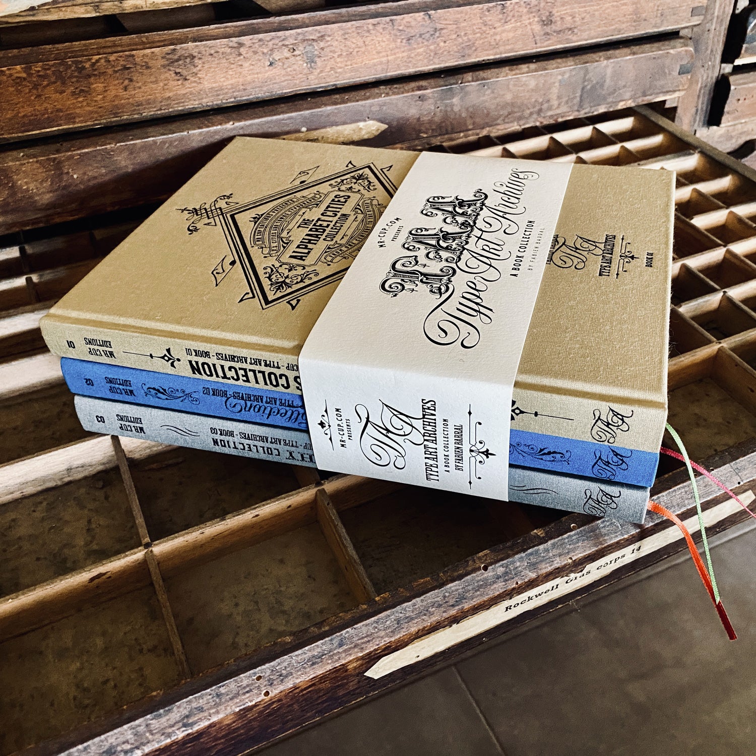 The Type Art Archives 3 BOOKS Collection The Type Art Archives 3 BOOKS Collection