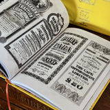 Ephemera 3 BOOKS Collection A/B/C