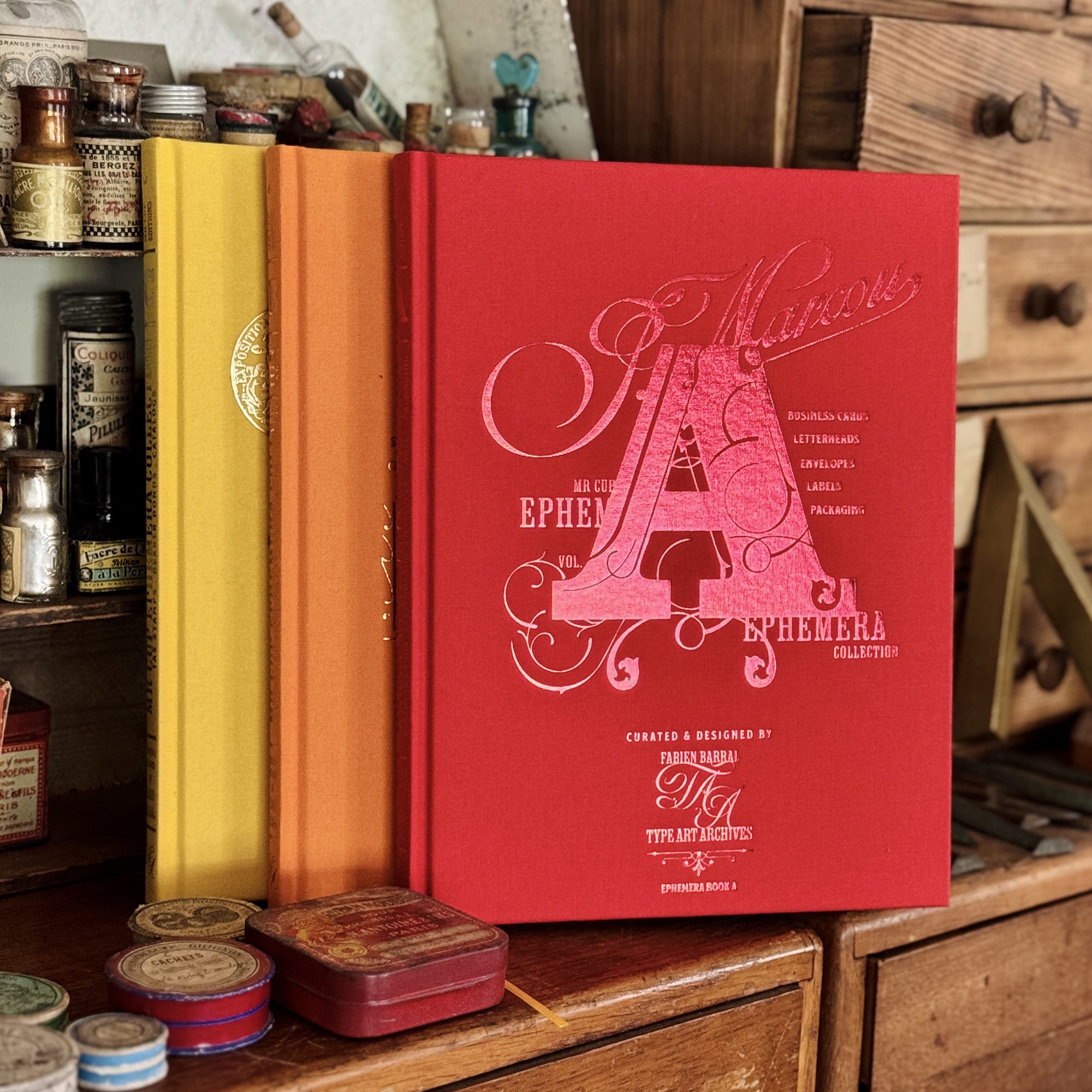 Ephemera 3 BOOKS Collection A/B/C Ephemera 3 BOOKS Collection A/B/C