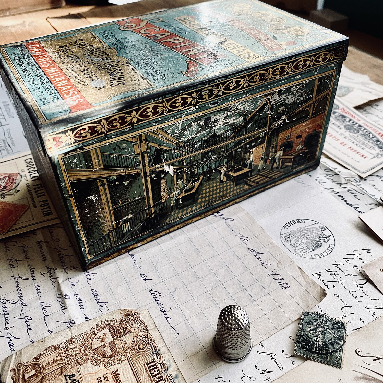 MEMORY BOX - Serie 9 - SCAPINI - LARGE MEMORY BOX - Serie 9 - SCAPINI - LARGE