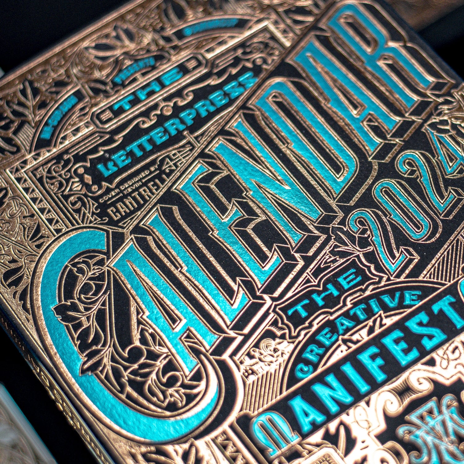 2024 LETTERPRESS CALENDAR - DARK edition 2024 LETTERPRESS CALENDAR - DARK edition