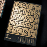 2024 LETTERPRESS CALENDAR - DARK edition