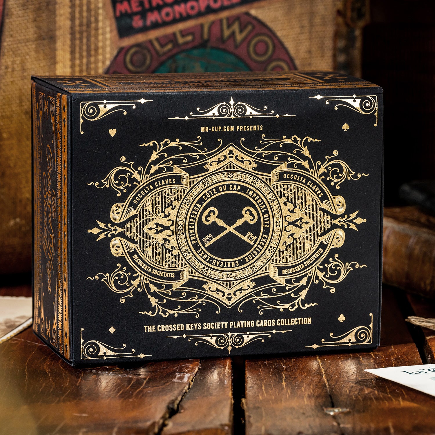 The Crossed Keys Society - 6 playing cards decks collections The Crossed Keys Society - 6 playing cards decks collections