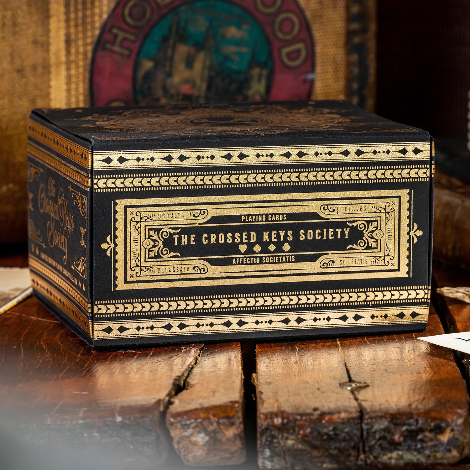 The Crossed Keys Society - 6 playing cards decks collections The Crossed Keys Society - 6 playing cards decks collections