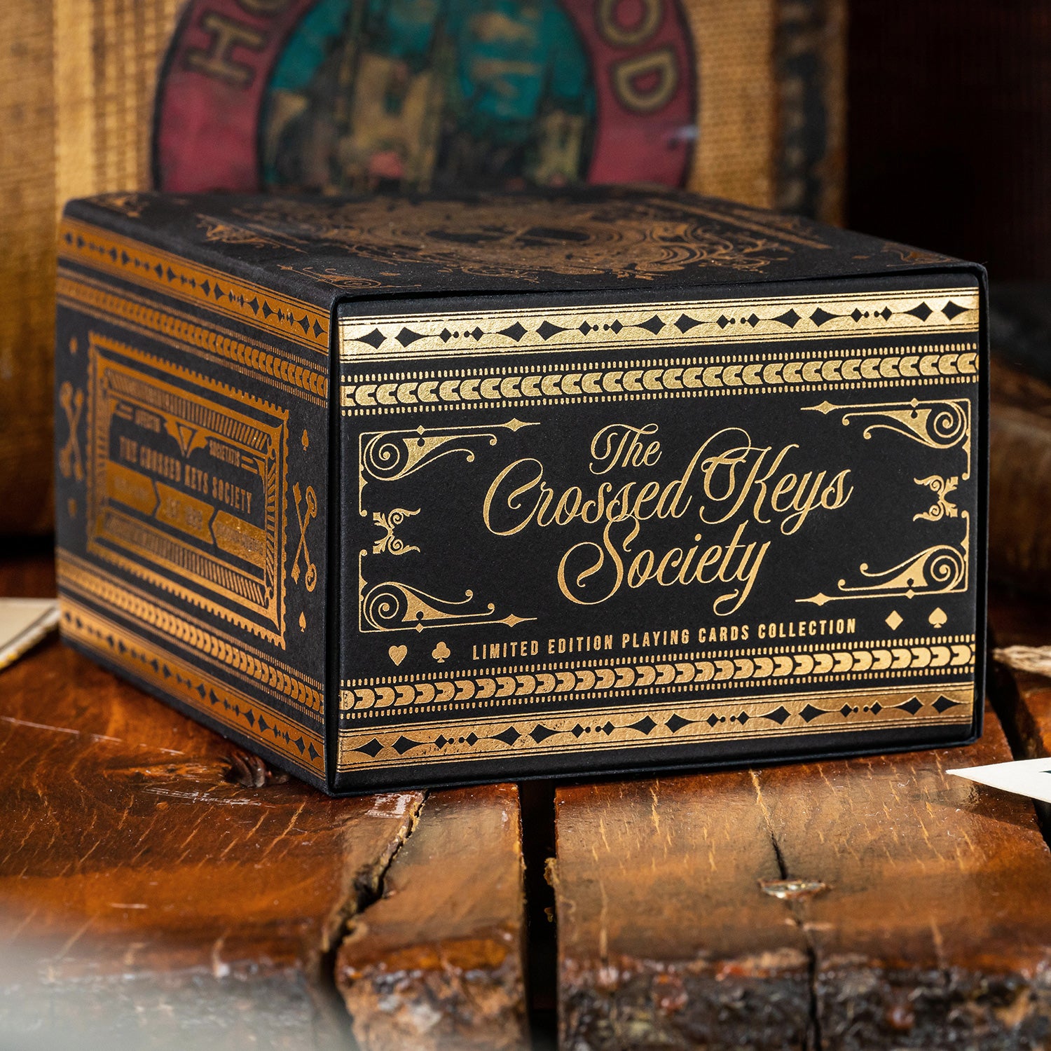 The Crossed Keys Society - 6 playing cards decks collections The Crossed Keys Society - 6 playing cards decks collections