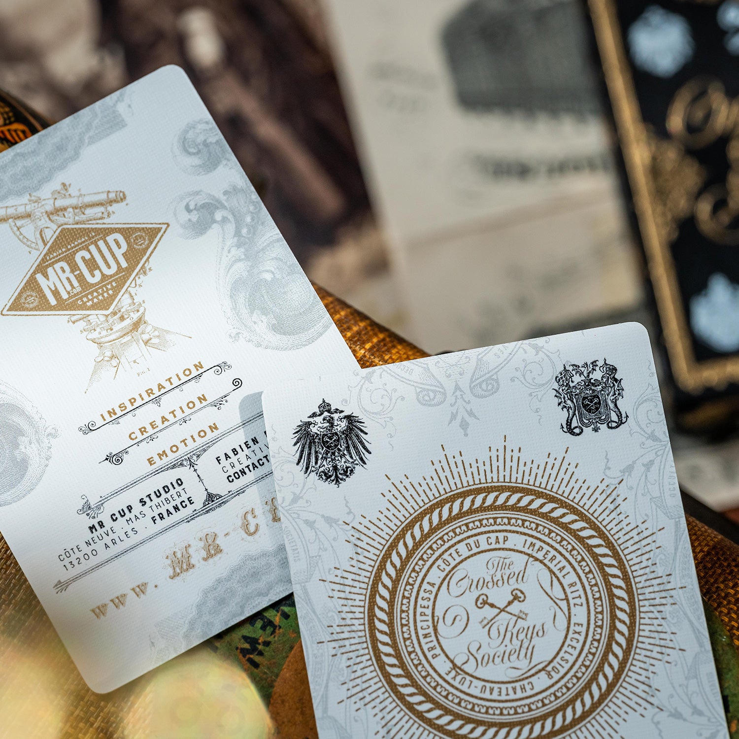 The Crossed Keys Society Playing Cards - Deck 01 The Crossed Keys Society Playing Cards - Deck 01