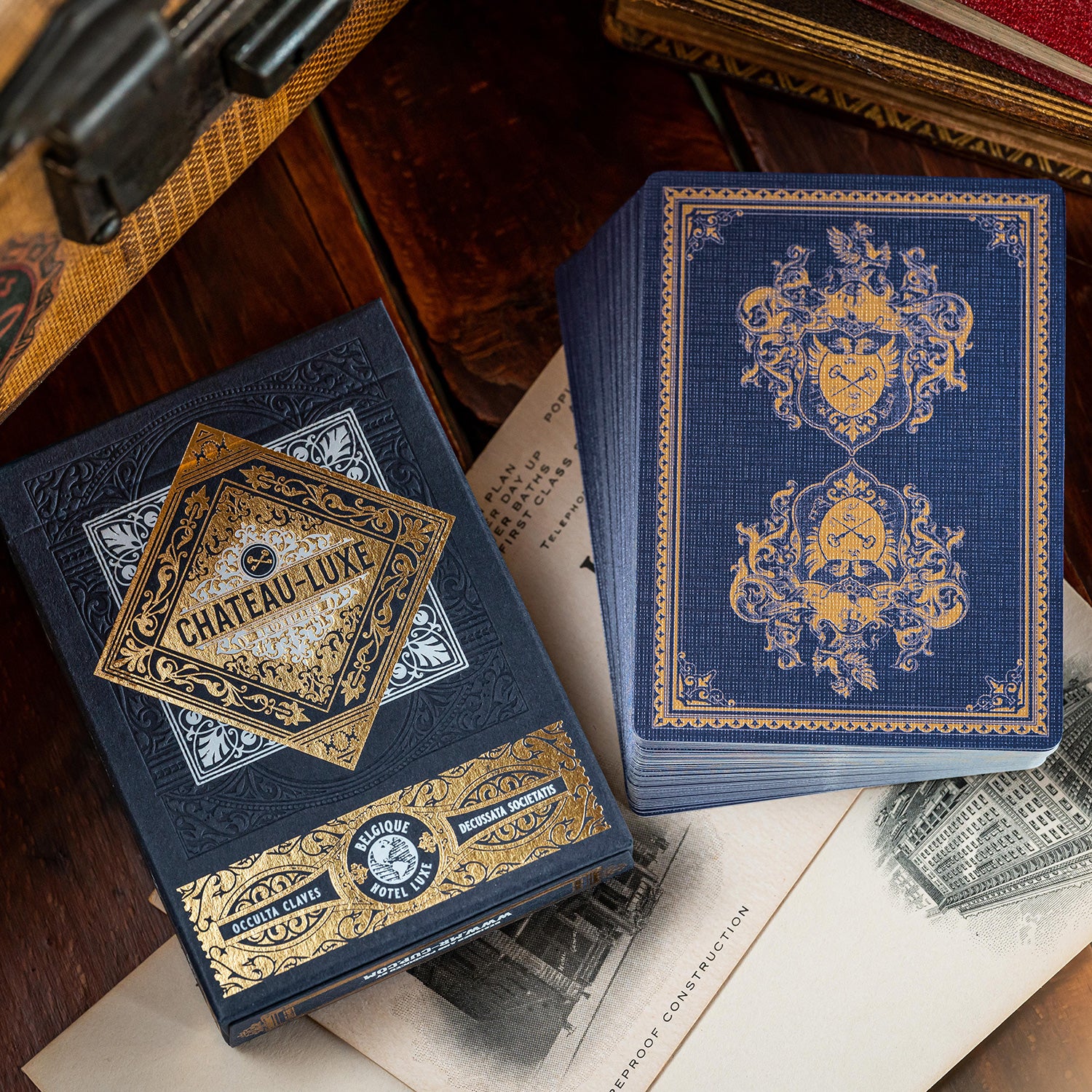 CKS Playing Cards - Deck 04 - Chateau Luxe CKS Playing Cards - Deck 04 - Chateau Luxe