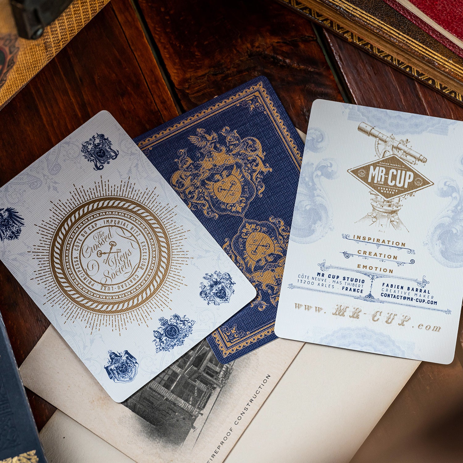 CKS Playing Cards - Deck 04 - Chateau Luxe CKS Playing Cards - Deck 04 - Chateau Luxe