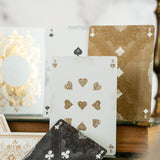 The Crossed Keys Society Playing Cards - Deck 01 - WHITE EDITION