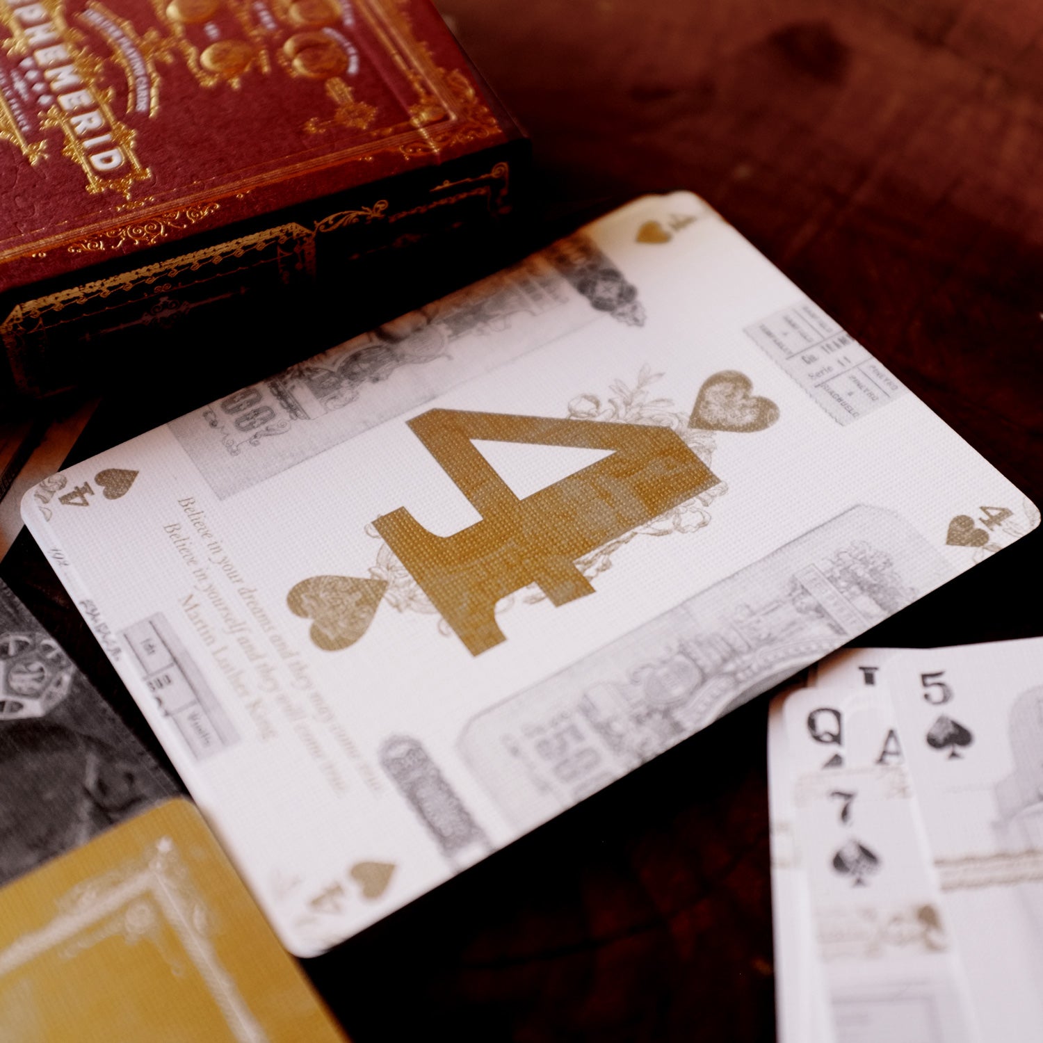 EPHEMERID Playing cards - GOLD edition EPHEMERID Playing cards - GOLD edition