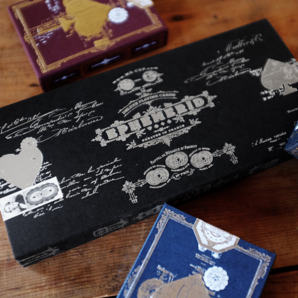 EPHEMERID - 3 Decks with SILVER Hot foil sleeve
