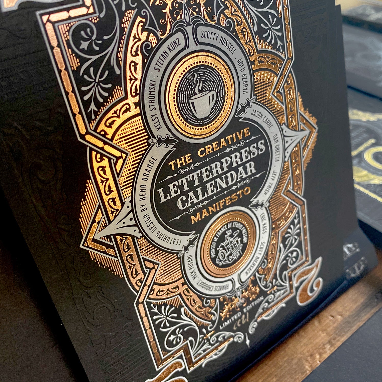 2022 LETTERPRESS CALENDAR - DELUXE edition 2022 LETTERPRESS CALENDAR - DELUXE edition