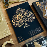 2022 LETTERPRESS CALENDAR - DELUXE edition
