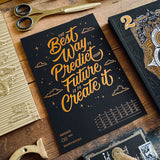 2022 LETTERPRESS CALENDAR - DELUXE edition