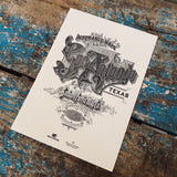 SAN ANTONIO art print & Alphabet Cities book