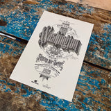 WASHINGTON art print & Alphabet Cities book