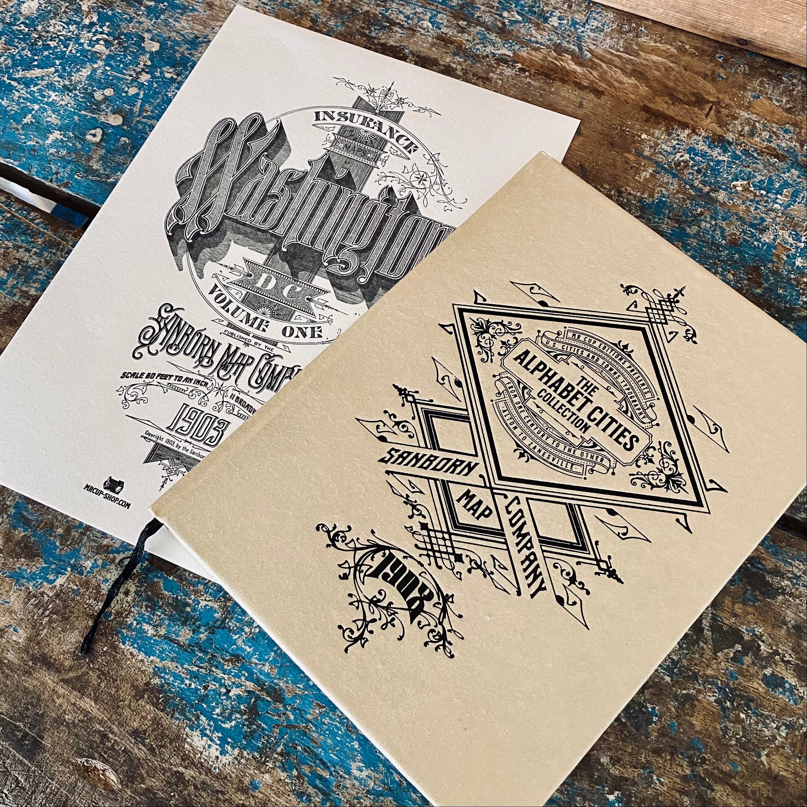 WASHINGTON art print & Alphabet Cities book WASHINGTON art print & Alphabet Cities book