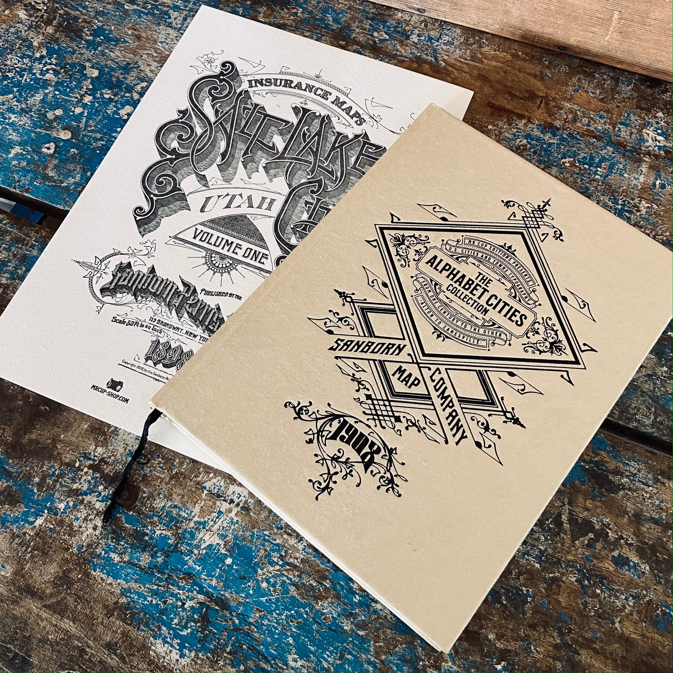 SALT LAKE CITY art print & Alphabet Cities book SALT LAKE CITY art print & Alphabet Cities book