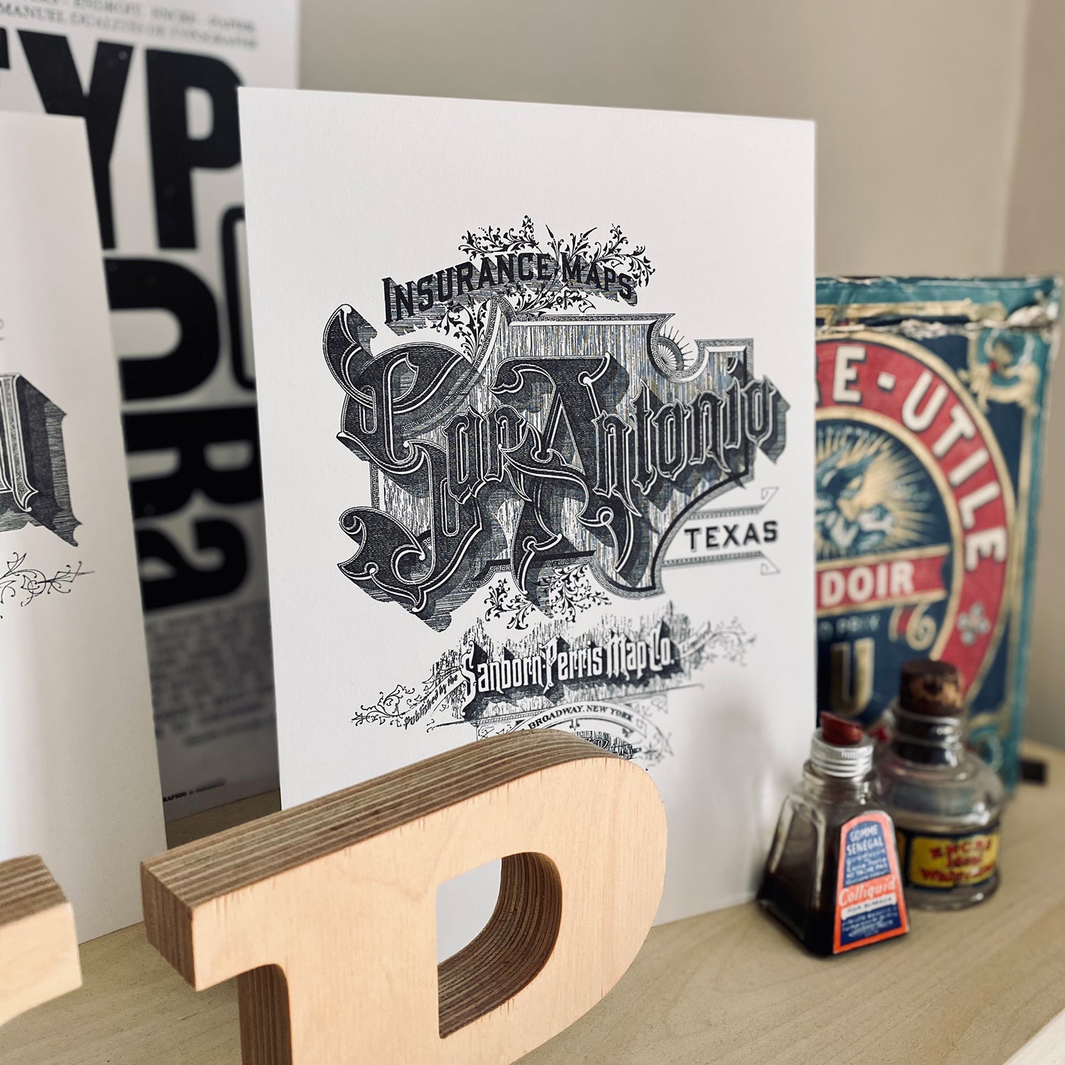 SAN ANTONIO small art print SAN ANTONIO small art print