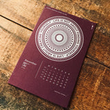 2017 letterpress calendar Artist's proof 12 - MR CUP