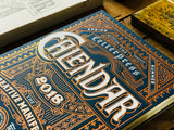 2018 Letterpress CALENDAR DELUXE EDITION - MR CUP