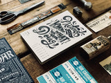 2018 Letterpress CALENDAR DELUXE EDITION - MR CUP