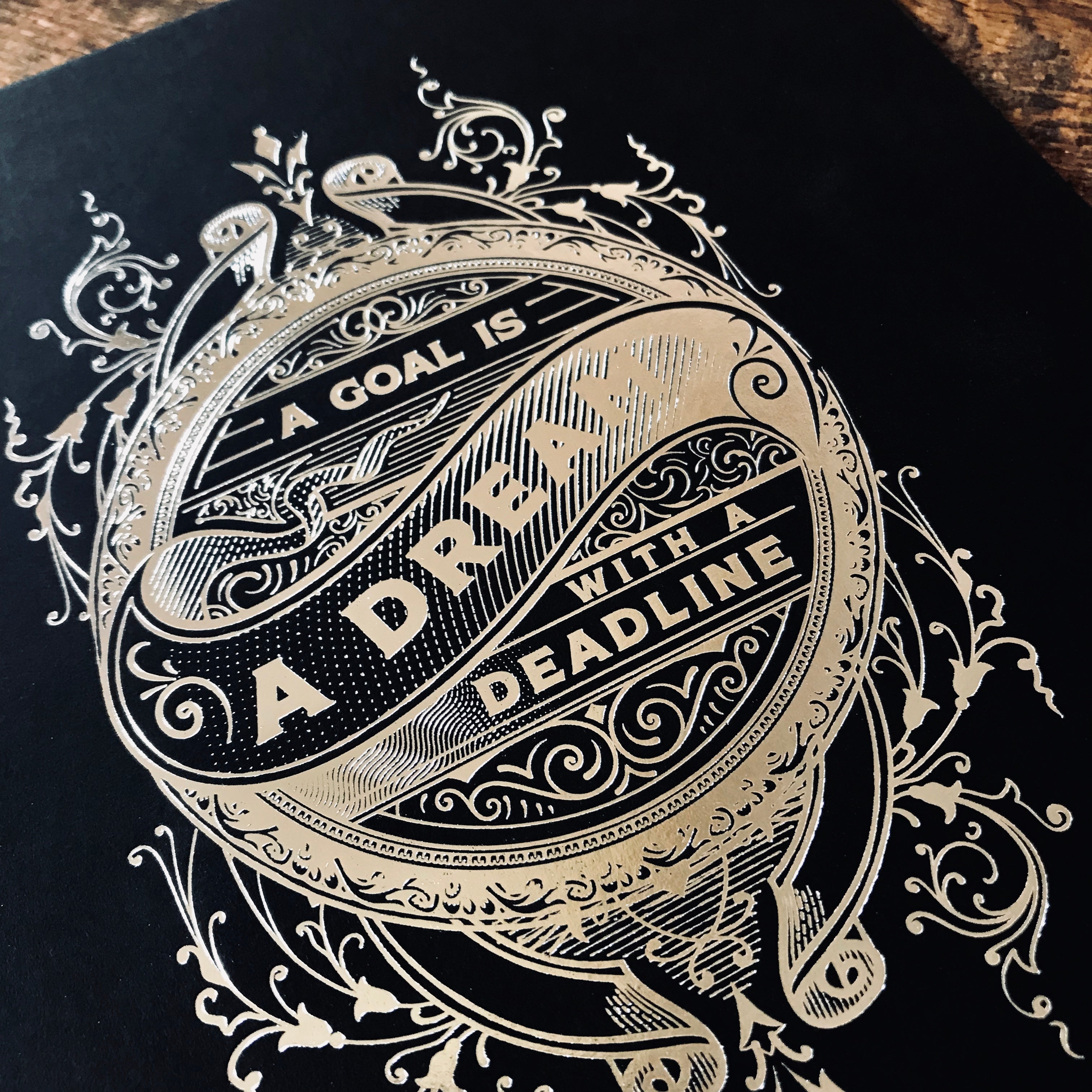 2020 letterpress calendar Artist's proof 12 - hot foil - MR CUP 2020 letterpress calendar Artist's proof 12 - hot foil - MR CUP