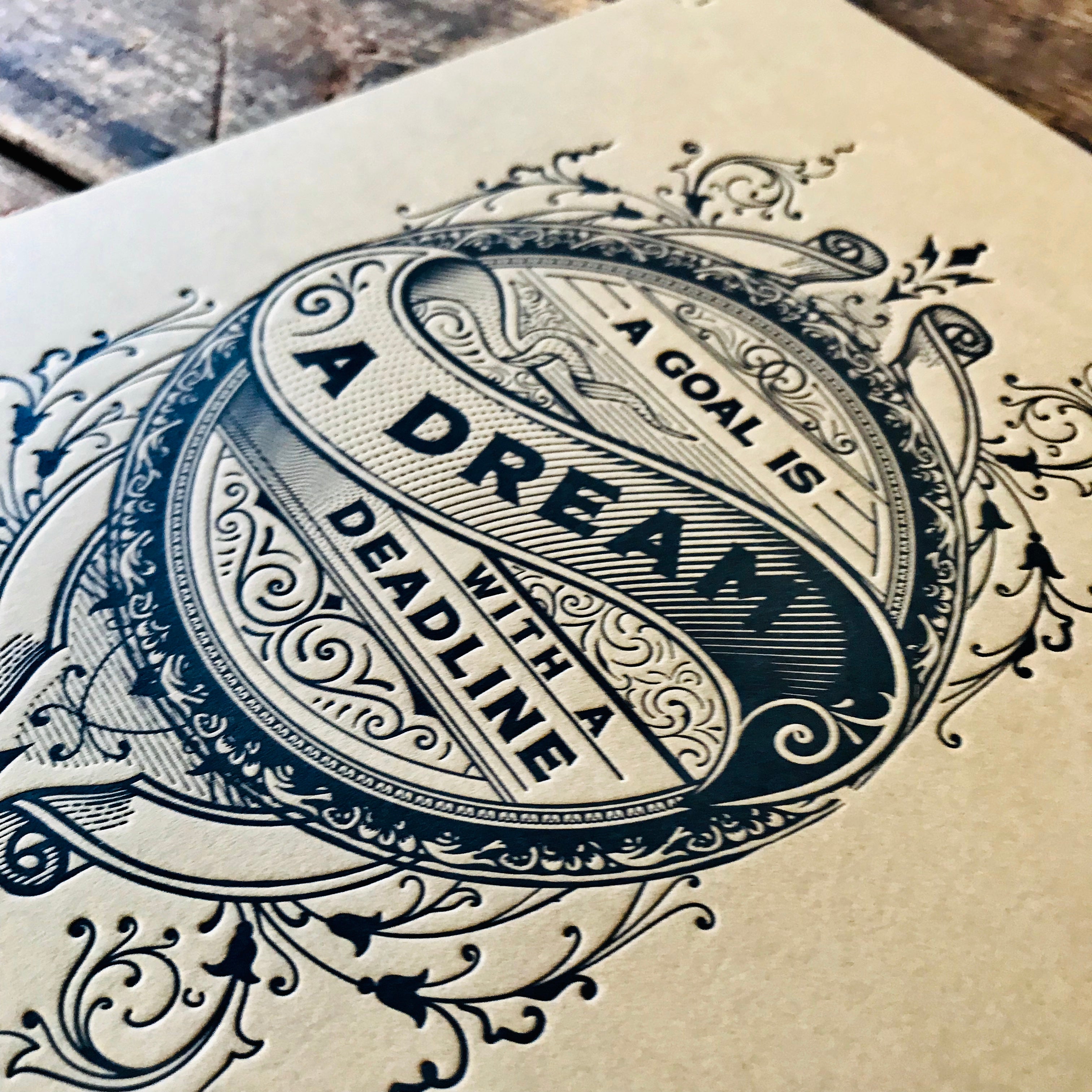 2020 letterpress calendar Artist's proof 12 - MR CUP 2020 letterpress calendar Artist's proof 12 - MR CUP