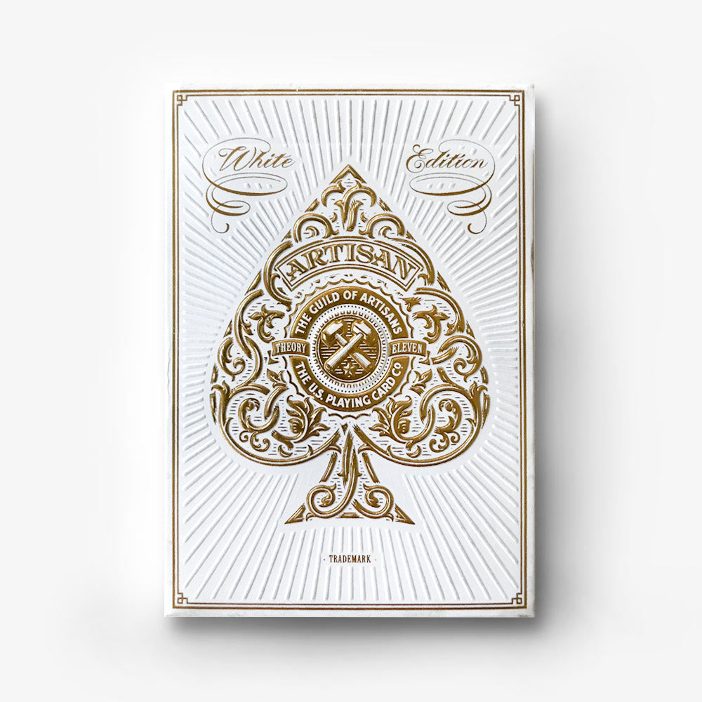 White Artisans playing cards deck - MR CUP White Artisans playing cards deck - MR CUP