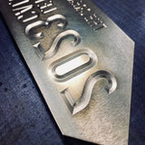 2023 LETTERPRESS CALENDAR - Blue edition