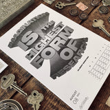 2021 LETTERPRESS CALENDAR - STANDARD edition