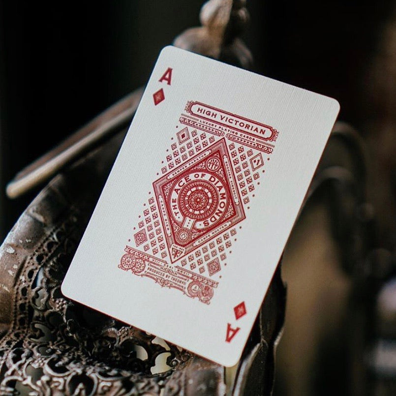 HIGH VICTORIAN - RED edition - playing cards HIGH VICTORIAN - RED edition - playing cards