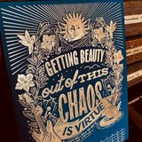 2023 LETTERPRESS CALENDAR - Blue edition