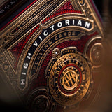 HIGH VICTORIAN - RED edition - playing cards