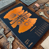 2021 LETTERPRESS CALENDAR - DELUXE edition