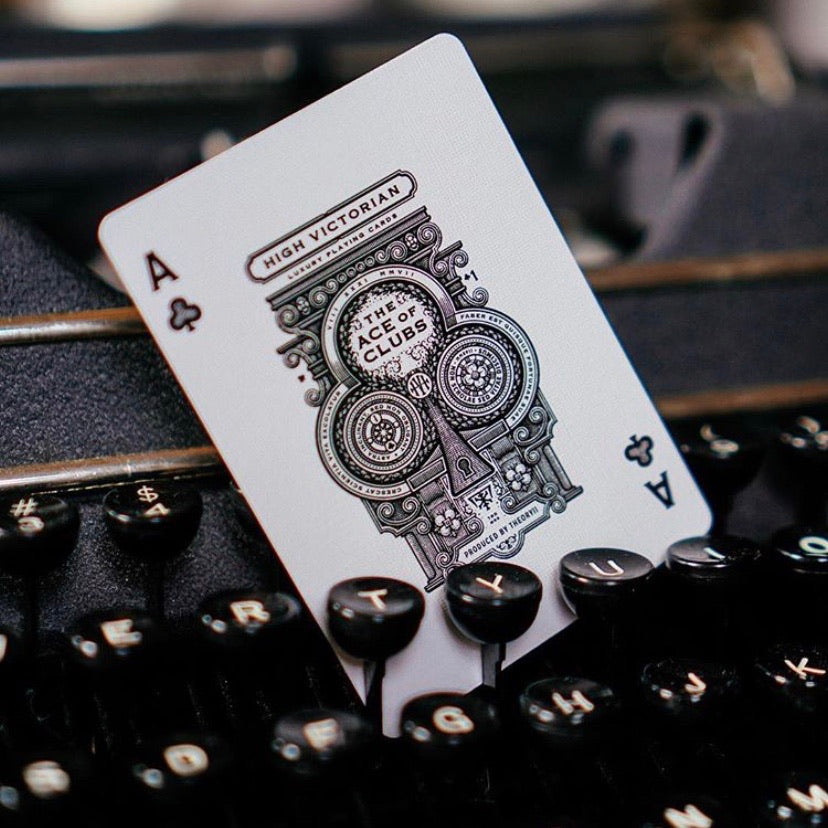 HIGH VICTORIAN - RED edition - playing cards HIGH VICTORIAN - RED edition - playing cards