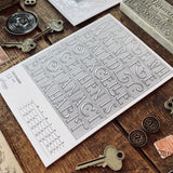 2021 LETTERPRESS CALENDAR - STANDARD edition