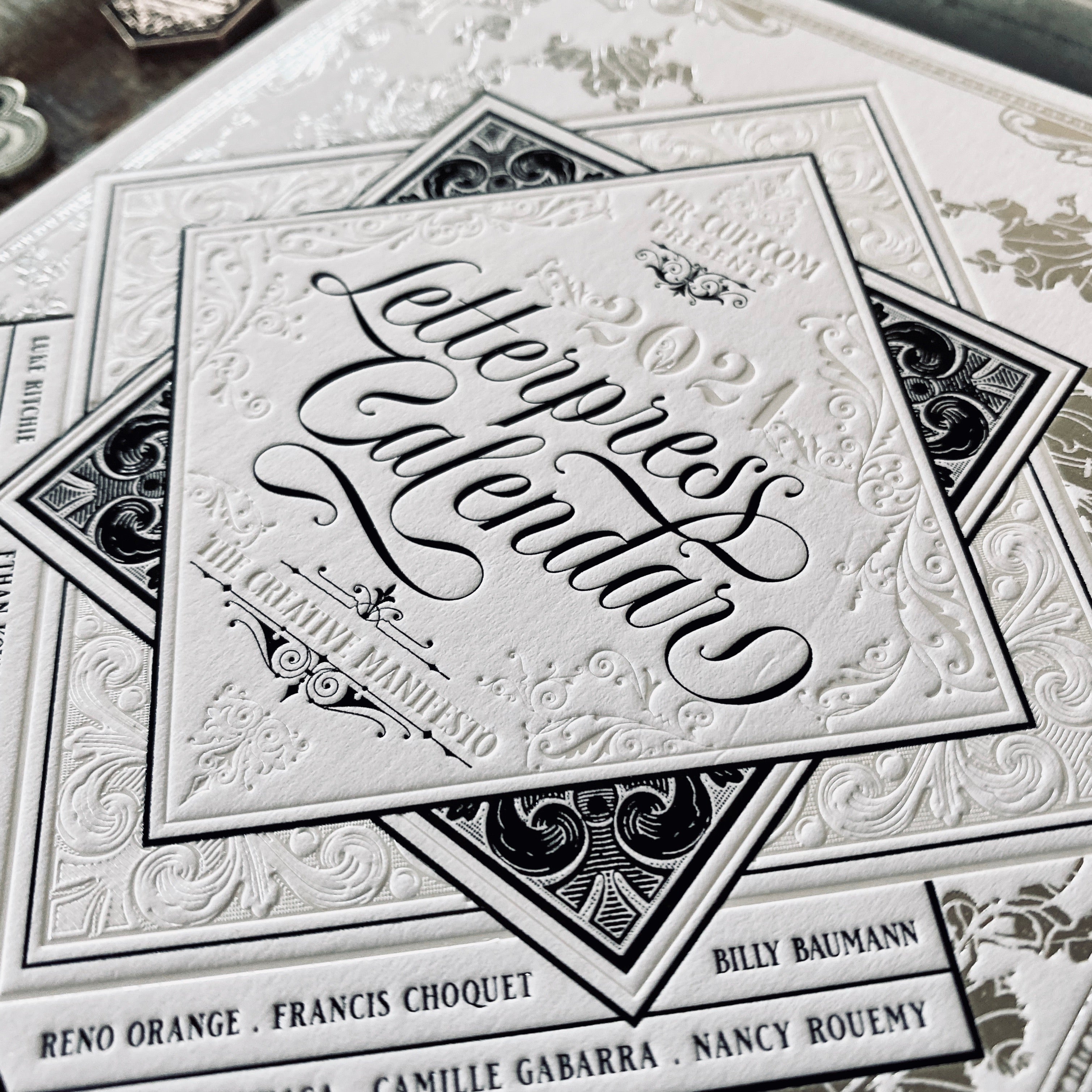 2021 LETTERPRESS CALENDAR - STANDARD edition 2021 LETTERPRESS CALENDAR - STANDARD edition