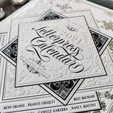 2021 LETTERPRESS CALENDAR - STANDARD edition