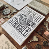 2021 LETTERPRESS CALENDAR - STANDARD edition