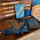 2023 LETTERPRESS CALENDAR - Blue edition